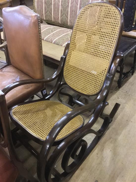 Bentwood rocking chair